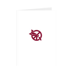Load image into Gallery viewer, White Printed Greetings Cards Front