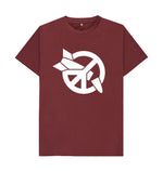 Load image into Gallery viewer, Red Wine ICAN logo tee