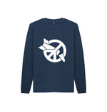 Load image into Gallery viewer, Navy Blue Children's sweater - Organic cotton