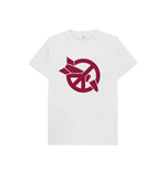 Load image into Gallery viewer, White ICAN Logo Tee Kids, White