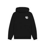 Load image into Gallery viewer, Black Printed Hoody Front
