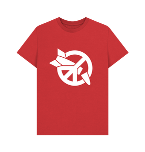 Red Printed T-shirt Front