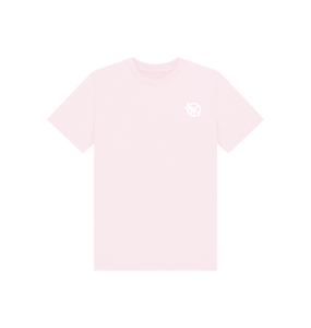 Pink Printed Kids T-Shirt Front