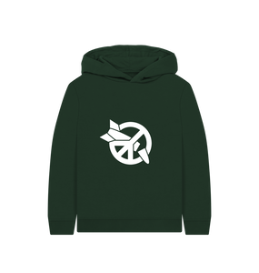 Evergreen Printed Kids Hoodie Front