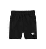 Load image into Gallery viewer, Black Printed Mens Shorts Front
