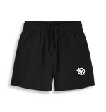 Load image into Gallery viewer, Black Printed Womens Joggers Front
