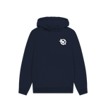 Load image into Gallery viewer, Navy Printed Hoody Front
