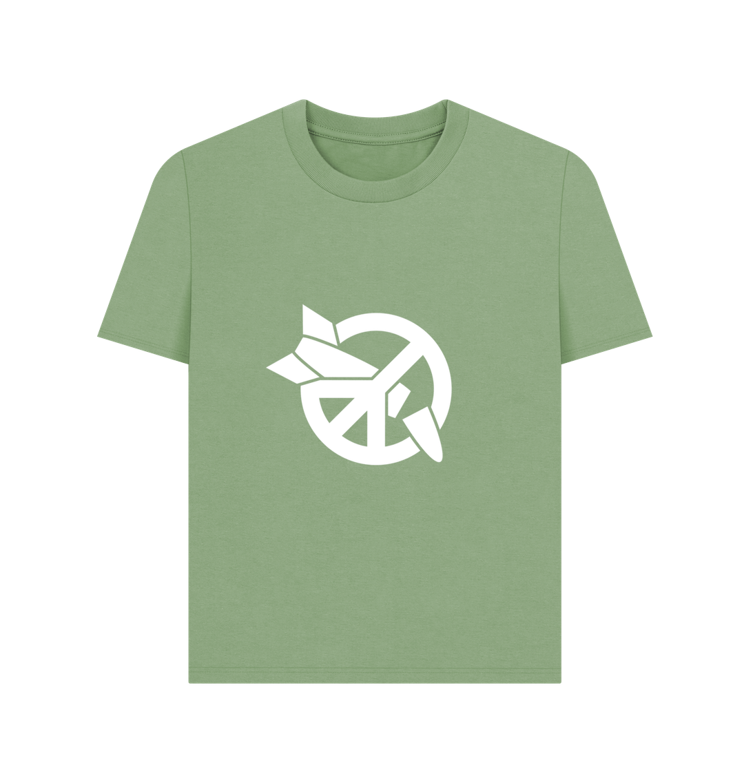 Sage Printed T-shirt Front