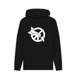 Load image into Gallery viewer, Black Printed Hoody Front

