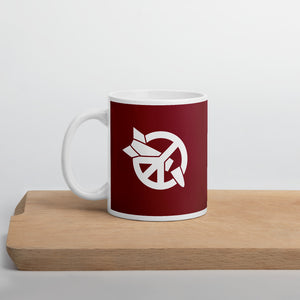 ICAN mug, maroon